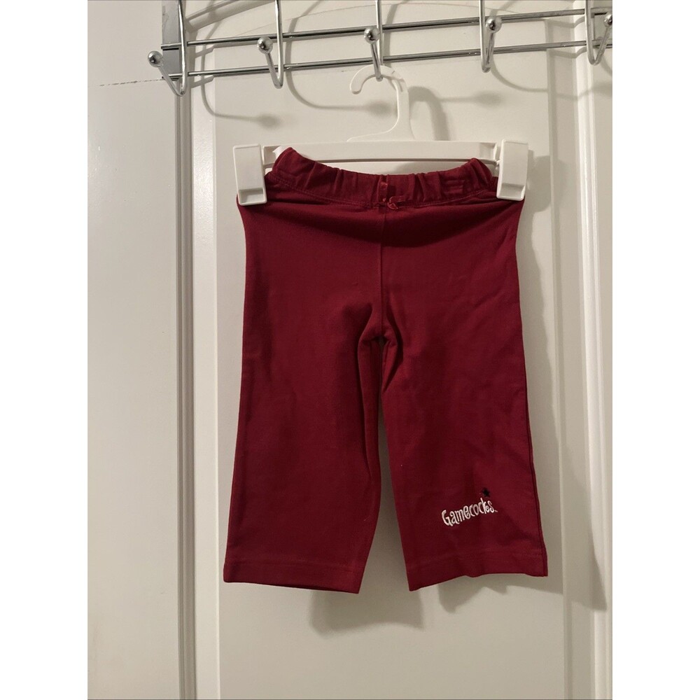 South Carolina University Gamecocks Toddler Baby Girls Active Pants Red Oak